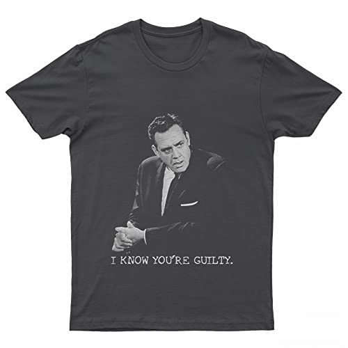 T Shirt, Costume Perry Mason Shirt Tank Top Clothing Cotton Fashionable S Xl Size Short Sleeve Classic White Medium