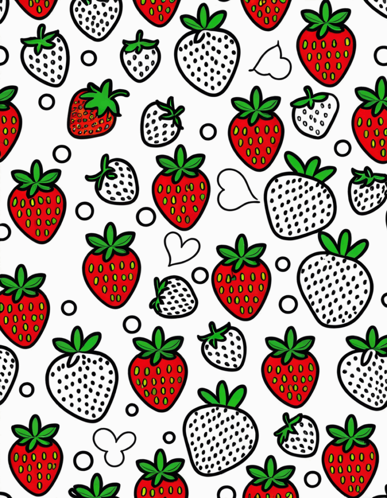 Strawberry Drawing