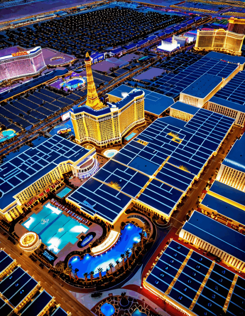 Las Vegas Strip Hotel Map