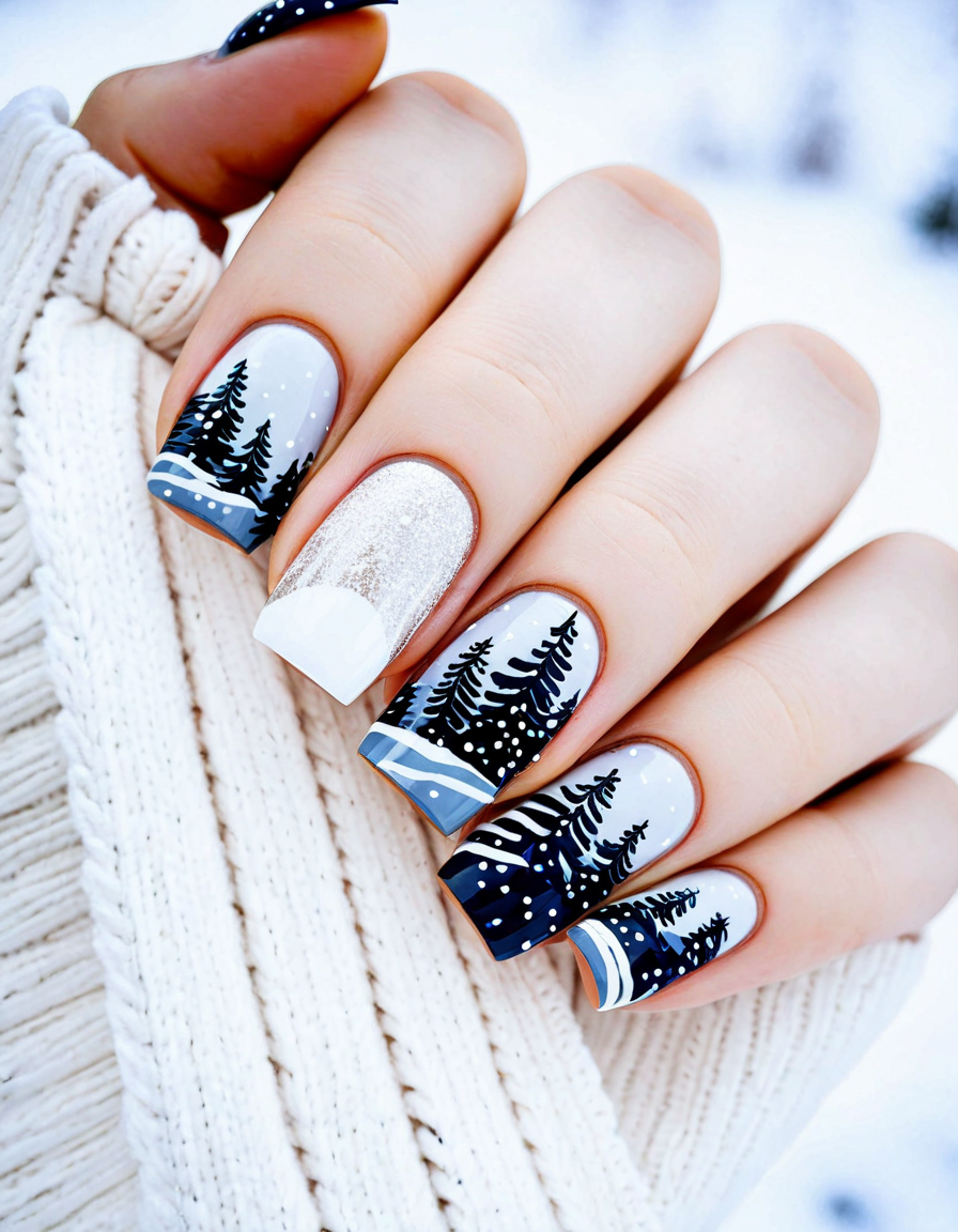 Pink Chrome Nails