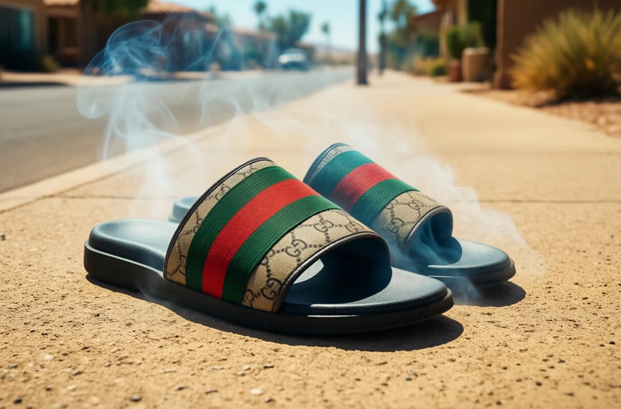 How the Horsebit Detail Elevates a Simple Slide