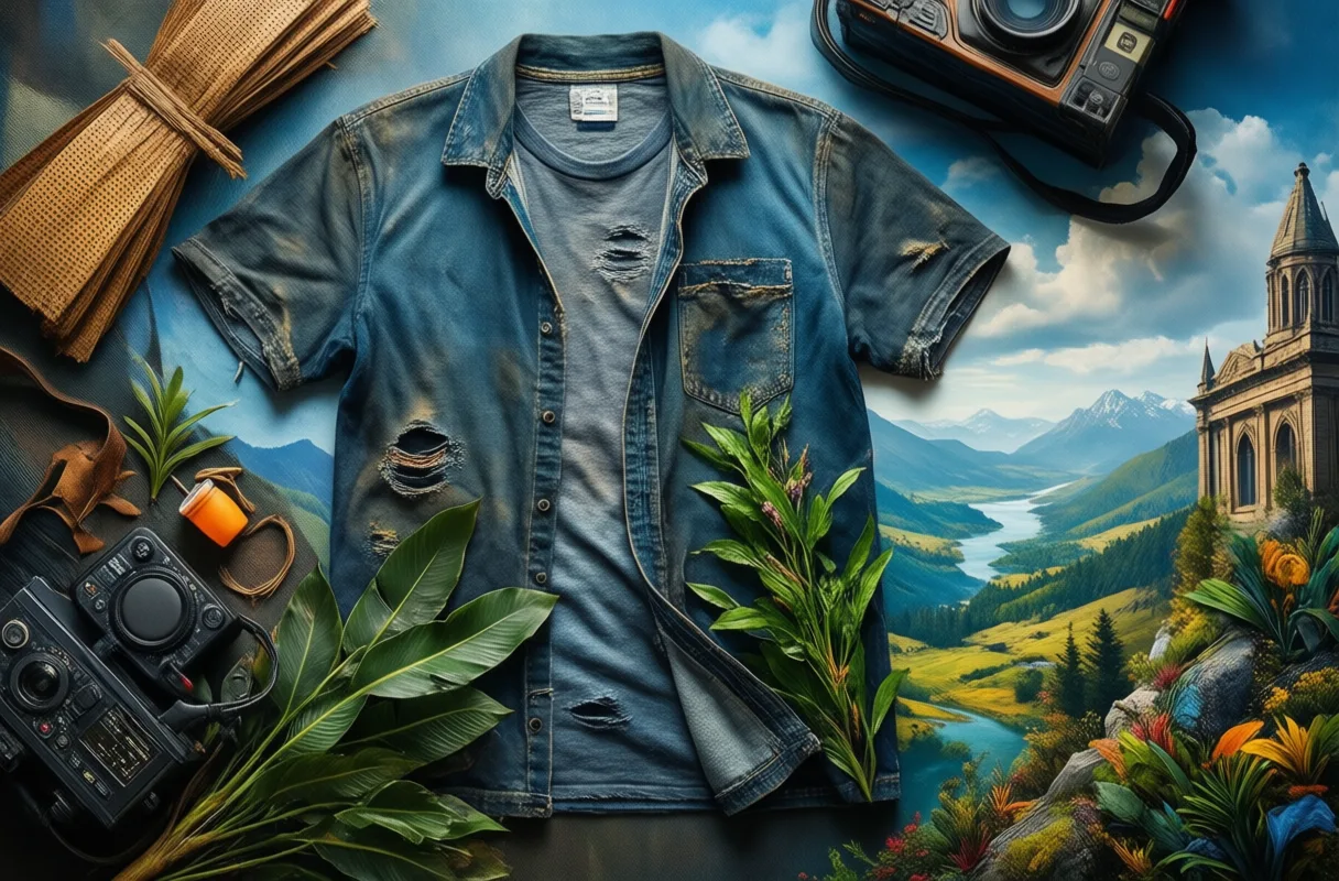 Worn Open over a Tee for a Laid-Back, Dimensional Look