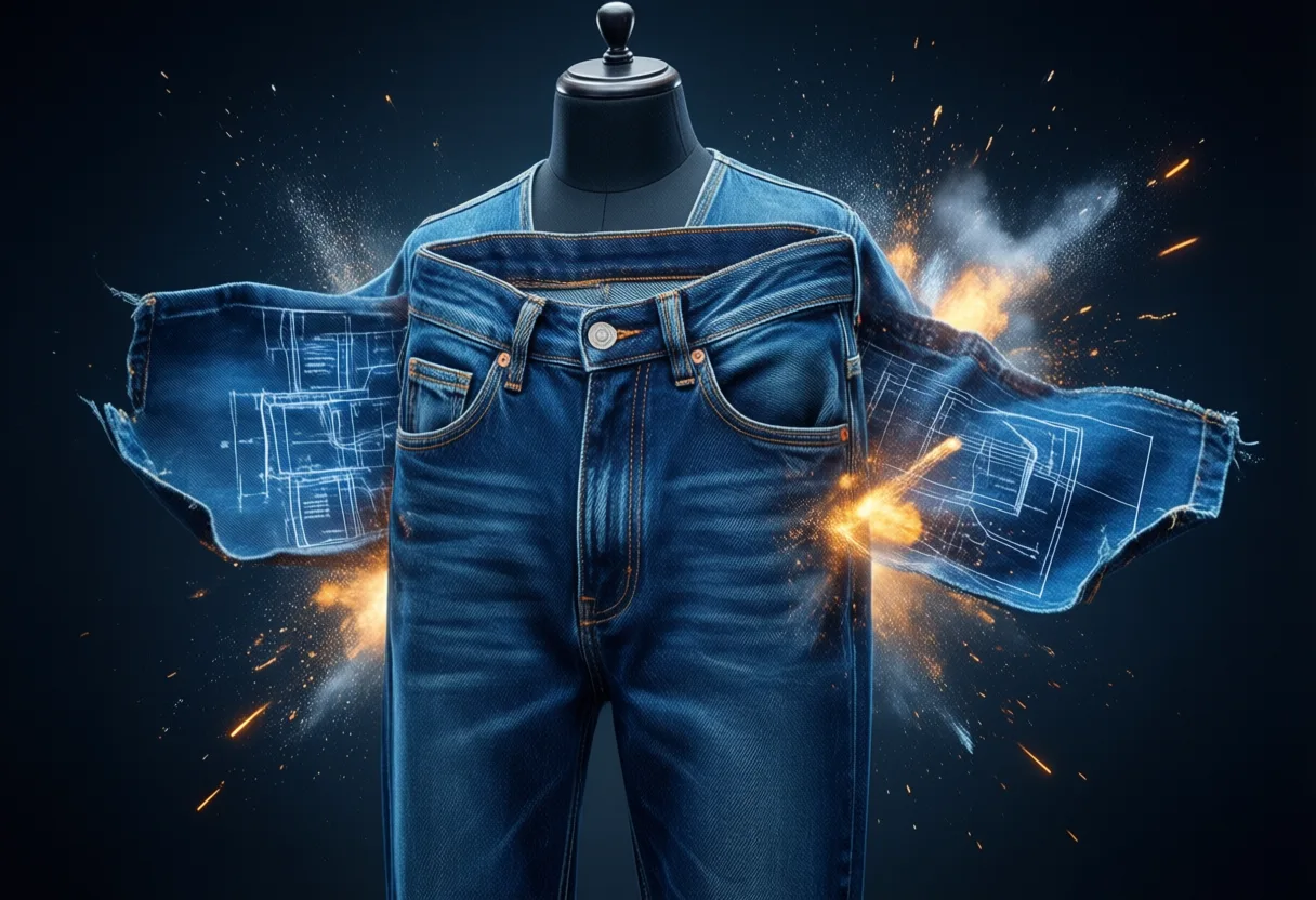 Mens Fit Jeans