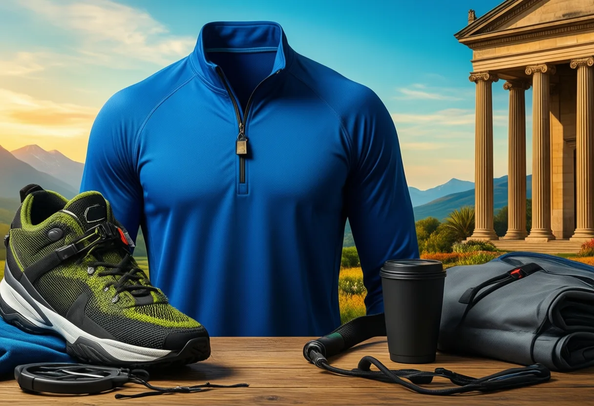 Mens Fitness Quarter Zip