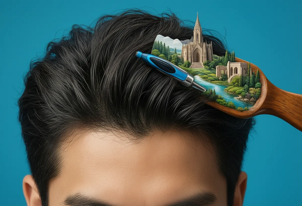 Mens Grooming Keeping Hair Soft