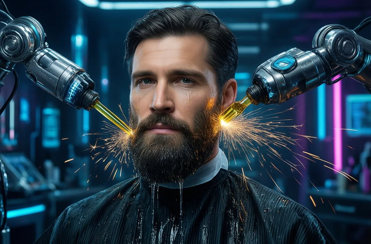 How One Product Transforms Both Beard and Face in Seconds