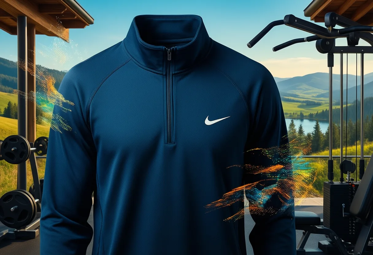 Mens Gym Quarter Zip Nike